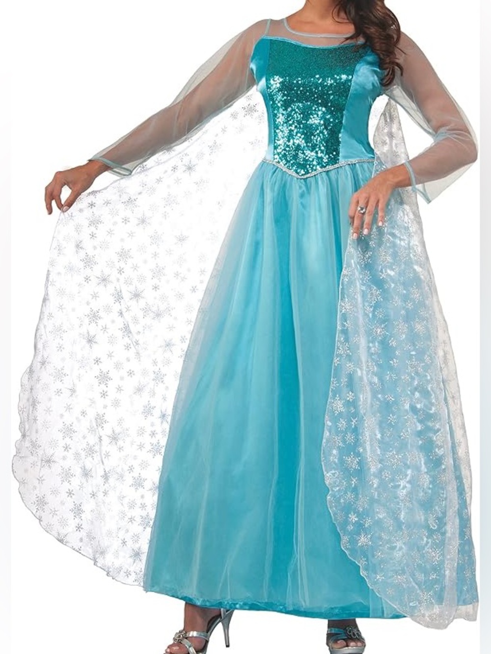 Princess Elsa Costume with Petticoat